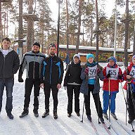 Спартакиада трудящихся Ленинского района по лыжам 12.03.2016